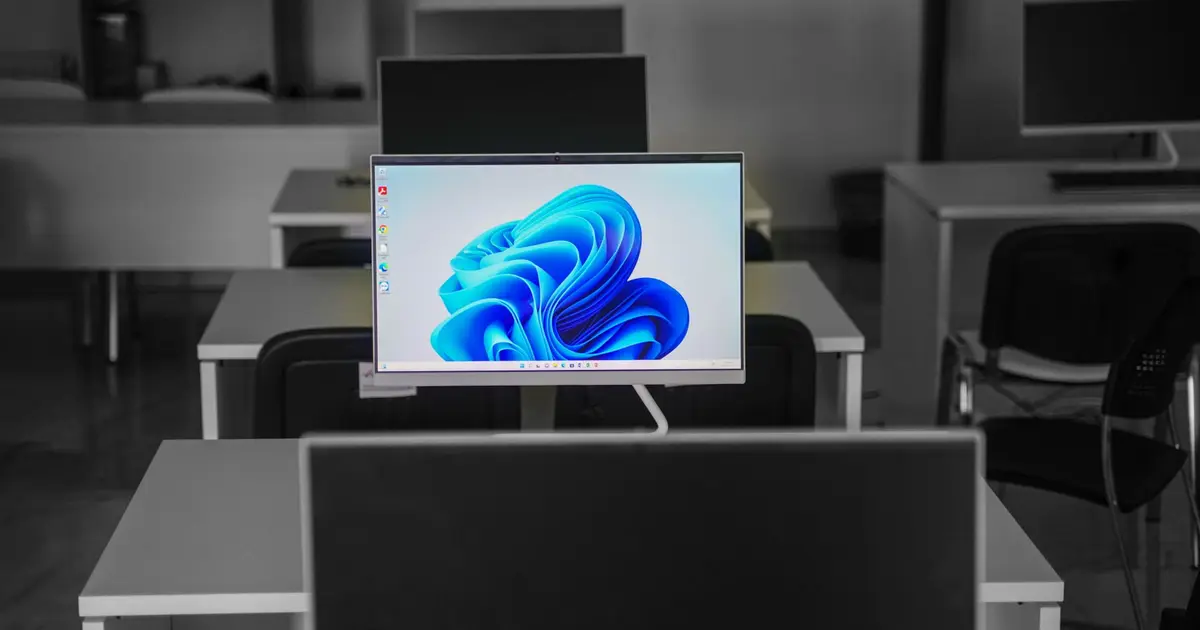 Ordinateur de bureau sous Windows